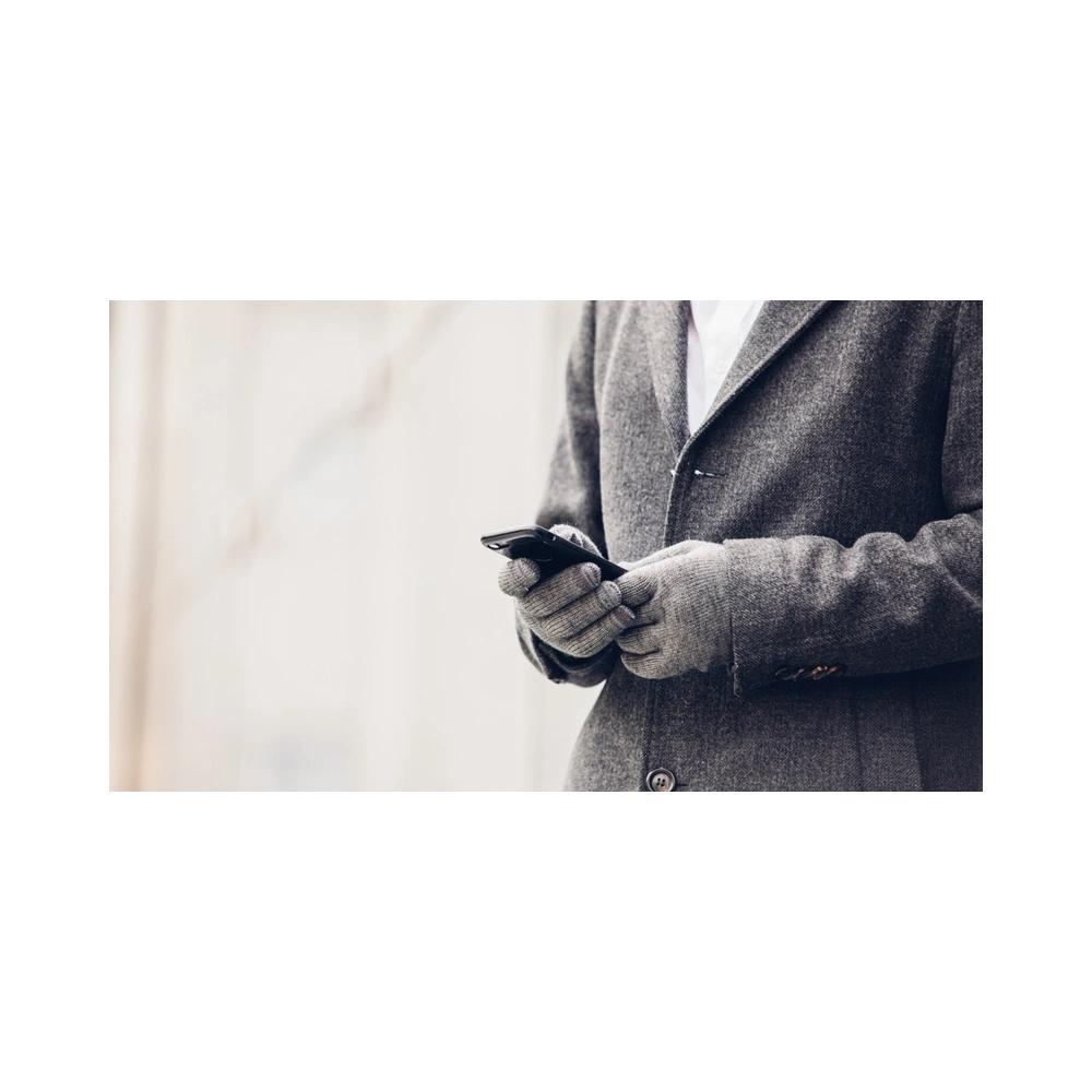 Hurtownia GSM - Rukavice na smartphone Moshi Digits Touchscreen Gloves (M) (Světle šedá) - MOSH206GRY - {ean13} - Hurt