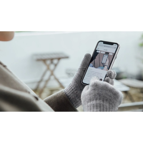 Rękawiczki do smartfona Moshi Digits Touchscreen Gloves (M) (Light Gray)