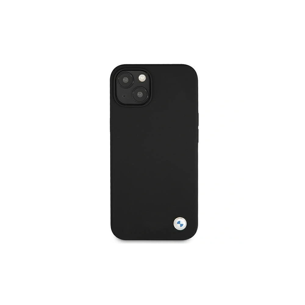 Wholesale BMW BMHCP13MSILBK Apple iPhone 13 black hardcase Silicone Signature - BMW241BLK - {ean13} - Hurt