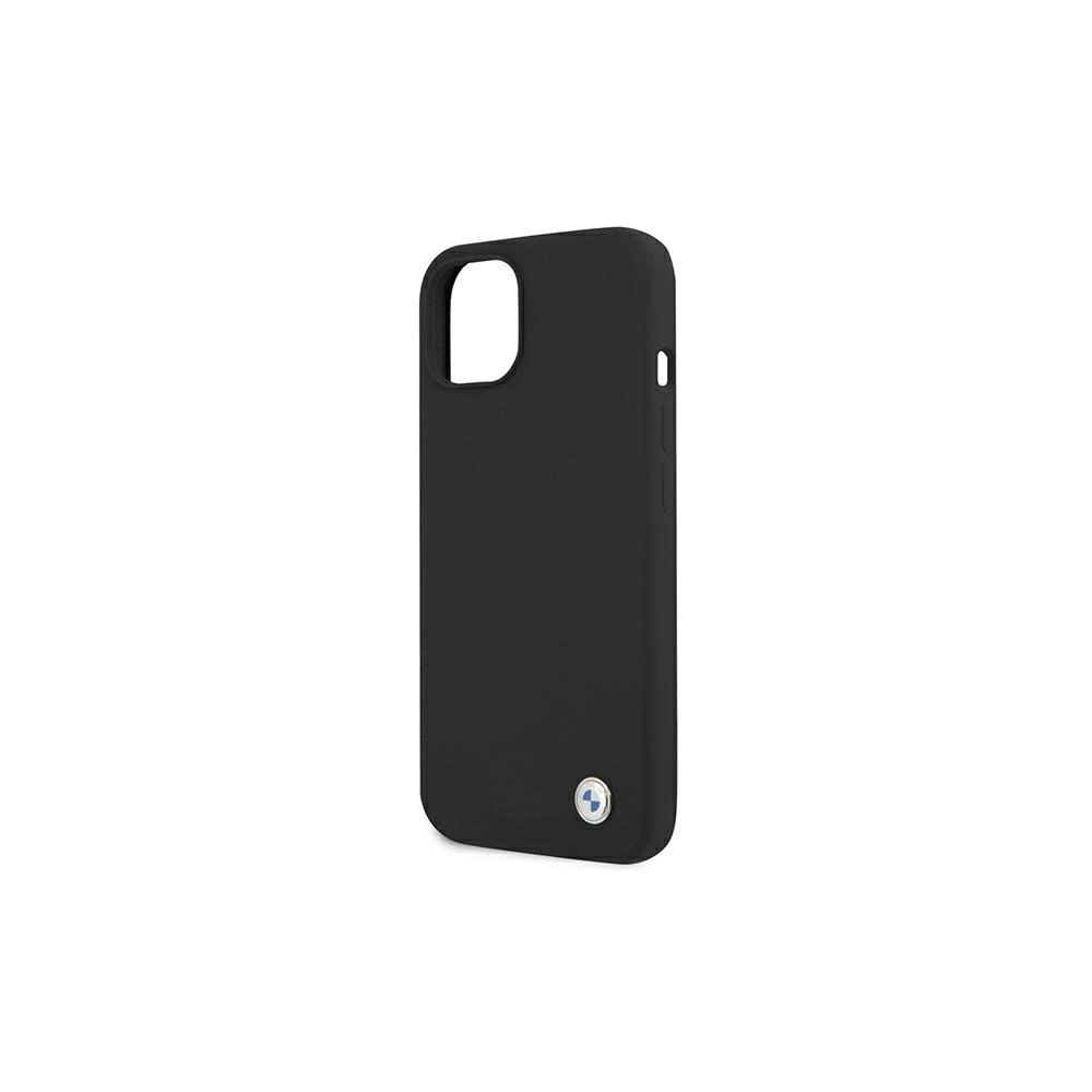 Hurtownia GSM - Etui BMW BMHCP13MSILBK Apple iPhone 13 czarny/black hardcase Silicone Signature - BMW241BLK - {ean13} - Hurt