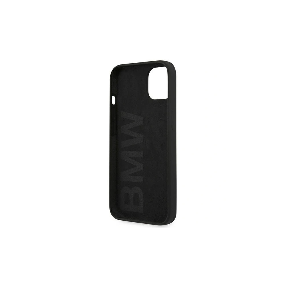 Hurtownia GSM - Etui BMW BMHCP13MSILBK Apple iPhone 13 černý/black hardcase Silicone Signature - BMW241BLK - {ean13} - Hurt