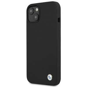 Hurtownia GSM - Etui BMW BMHCP13SSILBK Apple iPhone 13 mini czarny/black hardcase Silicone Signature - BMW243BLK - {ean13} - Hurt