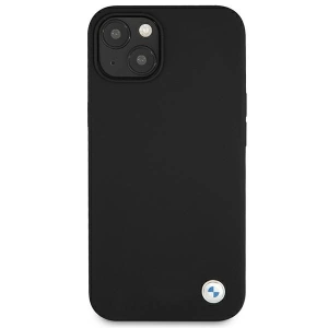 Hurtownia GSM - Etui BMW BMHCP13SSILBK Apple iPhone 13 mini czarny/black hardcase Silicone Signature - BMW243BLK - {ean13} - Hurt