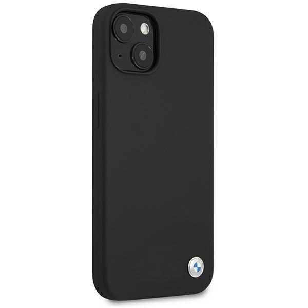 Kryt BMW BMHCP13SSILBK Apple iPhone 13 mini black hardcase Silicone Signature