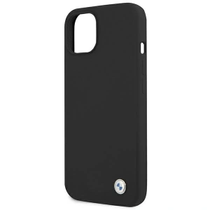 Hurtownia GSM - Etui BMW BMHCP13SSILBK Apple iPhone 13 mini czarny/black hardcase Silicone Signature - BMW243BLK - {ean13} - Hurt