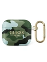 Etui Guess GUA3UCAMA Apple AirPods 3 kryt zelený/khaki Camo Collection