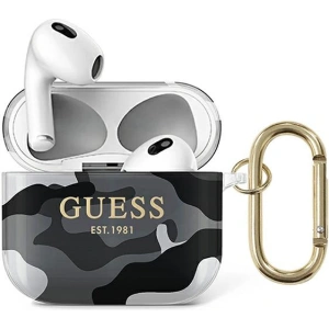 Hurtownia GSM - Etui Guess GUA3UCAMG Apple AirPods 3 cover czarny/black Camo Collection - GUE1405BLK - {ean13} - Hurt