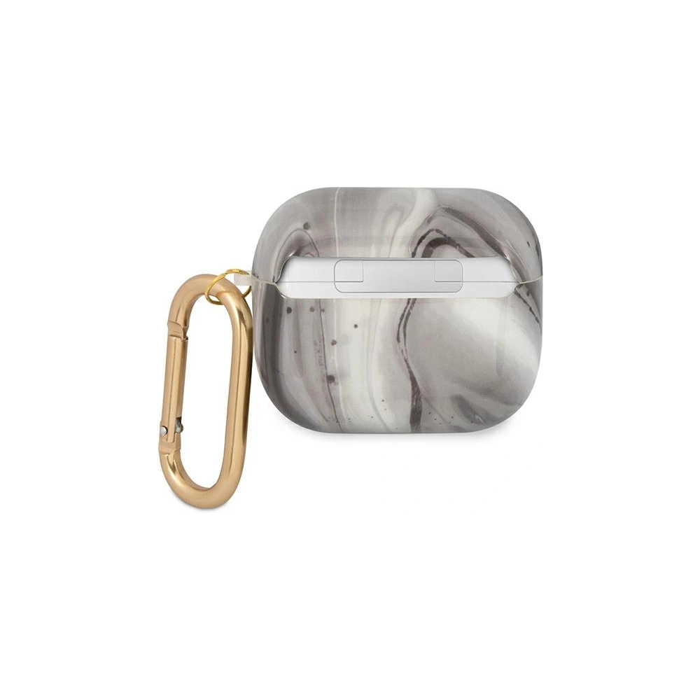 Hurtownia GSM - Etui Guess GUA3UNMK Apple AirPods 3 obal černý/mramorová kolekce - GUE1406BLK - {ean13} - Hurt