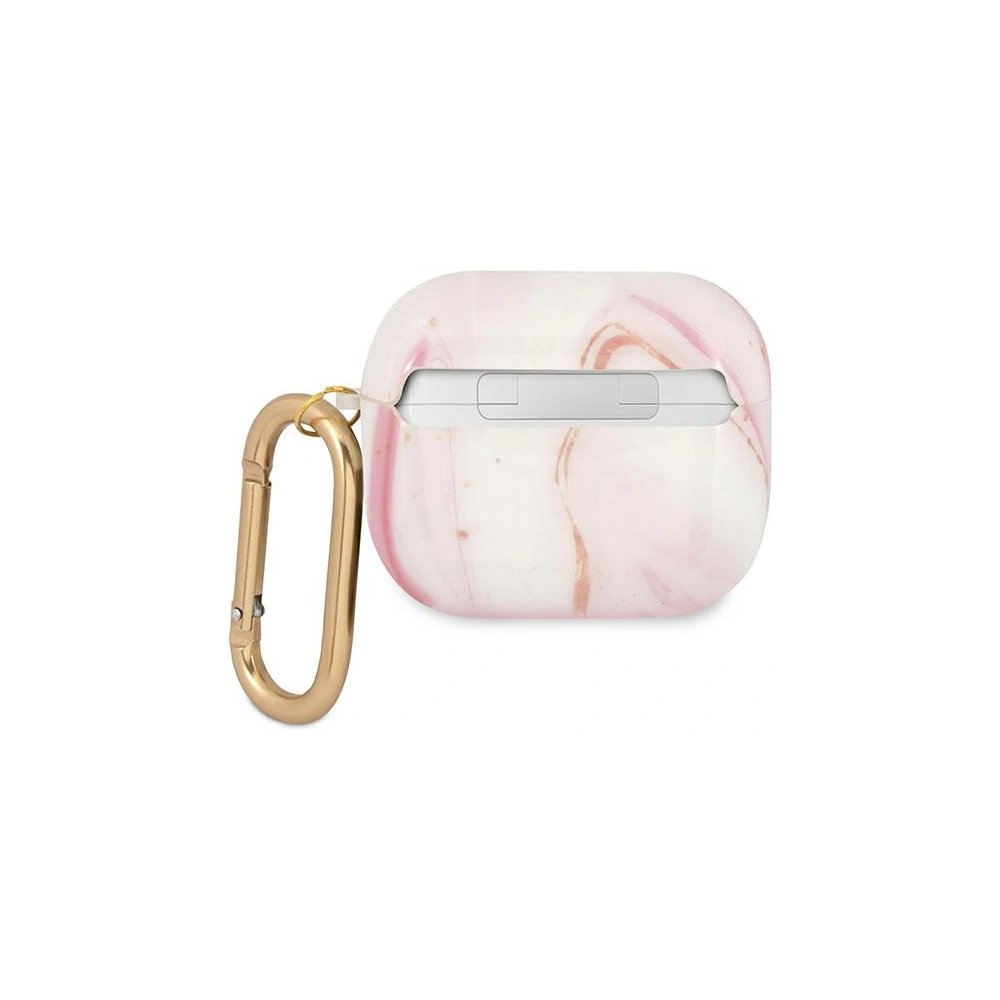 Wholesale Guess GUA3UNMP Apple AirPods 3 cover pink Marble Collection - GUE1407PNK - {ean13} - Hurt