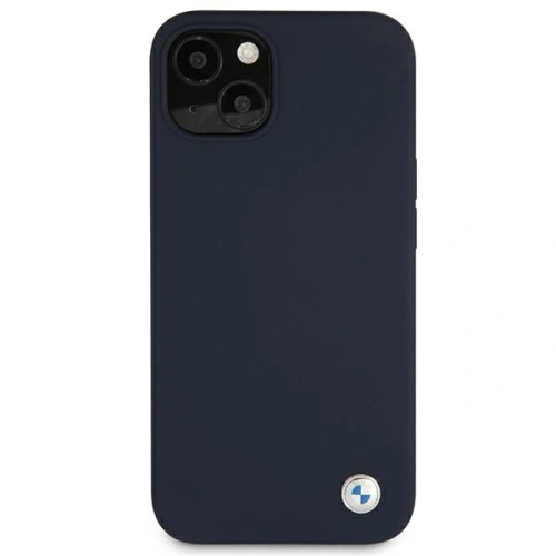 Etui BMW BMHCP13SSILNA Apple iPhone 13 mini granatowy/navy hardcase Silicone Signature