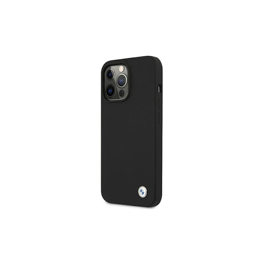 Wholesale BMW BMHCP13XSILBK Apple iPhone 13 Pro Max black hardcase Silicone Signature - BMW245BLK - {ean13} - Hurt