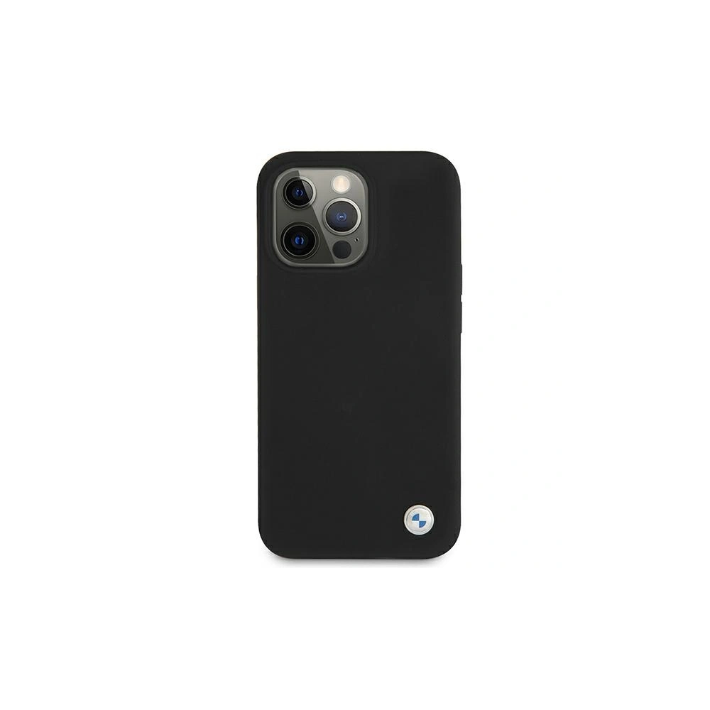 Wholesale BMW BMHCP13XSILBK Apple iPhone 13 Pro Max black hardcase Silicone Signature - BMW245BLK - {ean13} - Hurt