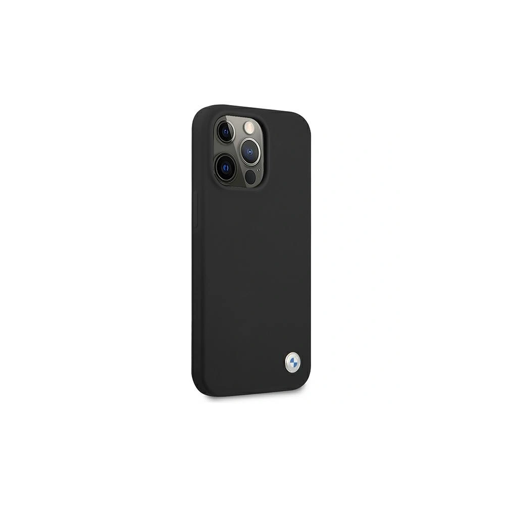 Wholesale BMW BMHCP13XSILBK Apple iPhone 13 Pro Max black hardcase Silicone Signature - BMW245BLK - {ean13} - Hurt