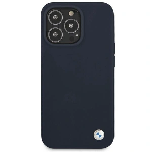 Etui BMW BMHCP13XSILNA Apple iPhone 13 Pro Max granatowy/navy hardcase Silicone Signature