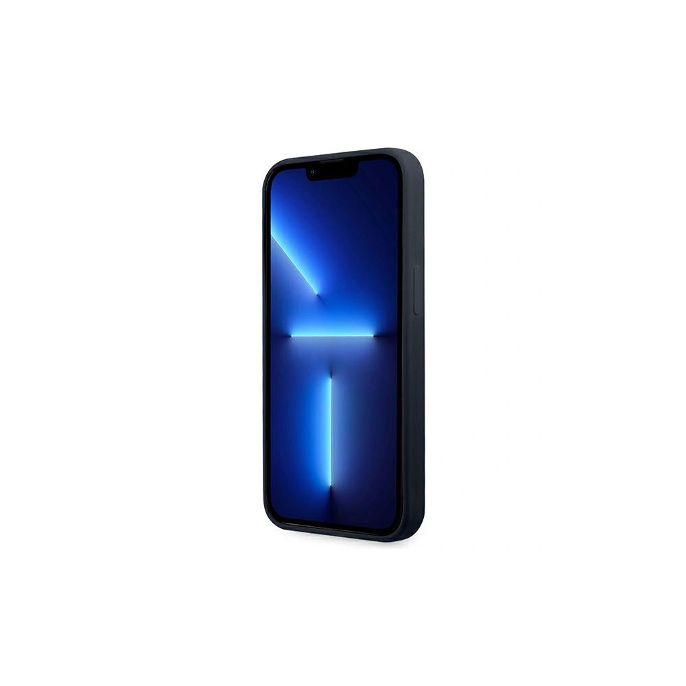 Hurtownia GSM - Etui BMW BMHCP13XSILNA Apple iPhone 13 Pro Max granatowy/navy hardcase Silicone Signature - BMW246NAV - {ean13} - Hurt