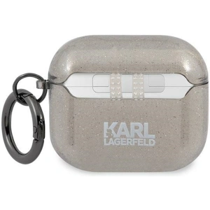 Hurtownia GSM - Etui Karl Lagerfeld KLA3UKHGK Apple AirPods 3 cover czarny/black Glitter Karl`s Head - KLD751BLK - {ean13} - Hurt