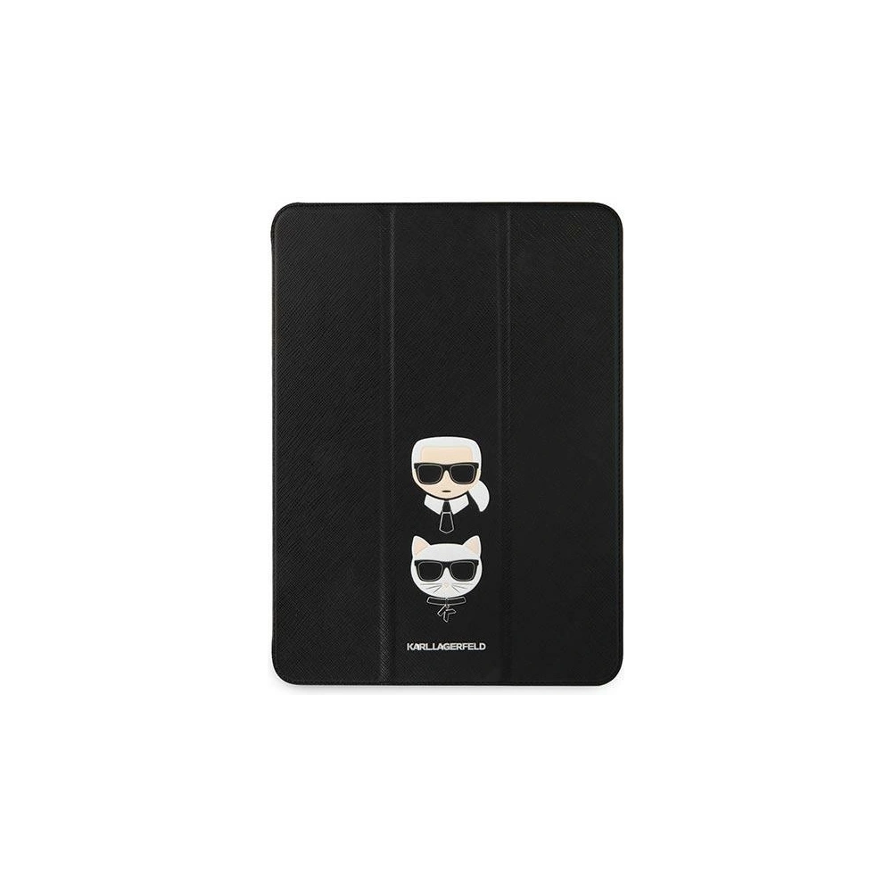 Wholesale Karl Lagerfeld KLFC11OKCK Apple iPad Pro 11 2021 3 Gen Book Cover black Saffiano Karl&Choupette - KLD754BLK - {ean13} - Hurt