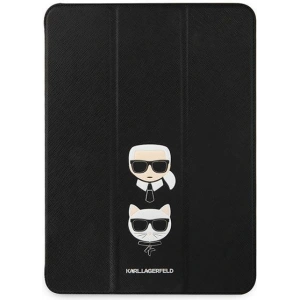 Hurtownia GSM - Etui Karl Lagerfeld KLFC12OKCK Apple iPad Pro 12.9 2021 (5. generace) Book Cover černý/black Saffiano Karl &Choupette - KLD755BLK - {ean13} - Hurt