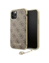 Etui Guess GUHCN58GF4GBR Apple iPhone 11 Pro brązowy/brown hardcase 4G Charms Collection