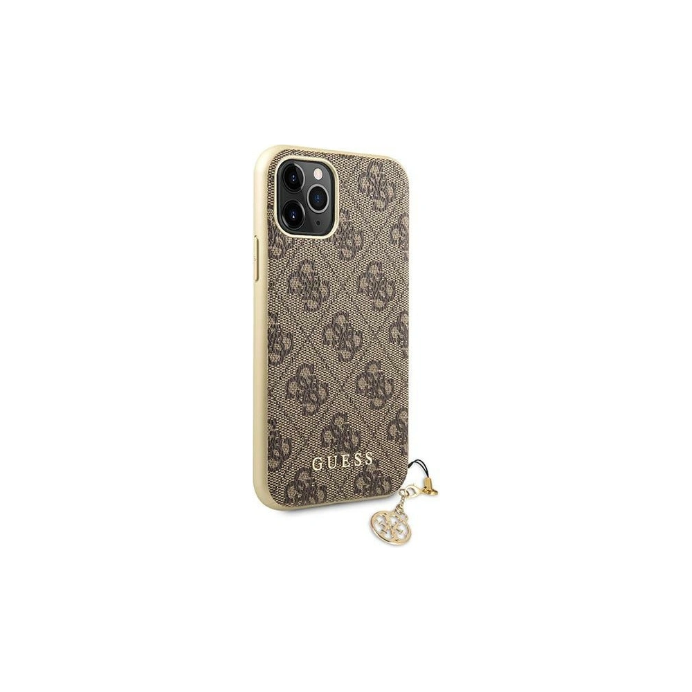 Hurtownia GSM - Etui Guess GUHCN58GF4GBR Apple iPhone 11 Pro brązowy/brown hardcase 4G Charms Collection - GUE1409BR - {ean13} - Hurt