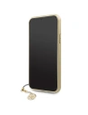 Wholesale Guess GUHCN58GF4GBR Apple iPhone 11 Pro brown hardcase 4G Charms Collection - GUE1409BR - {ean13} - Hurt