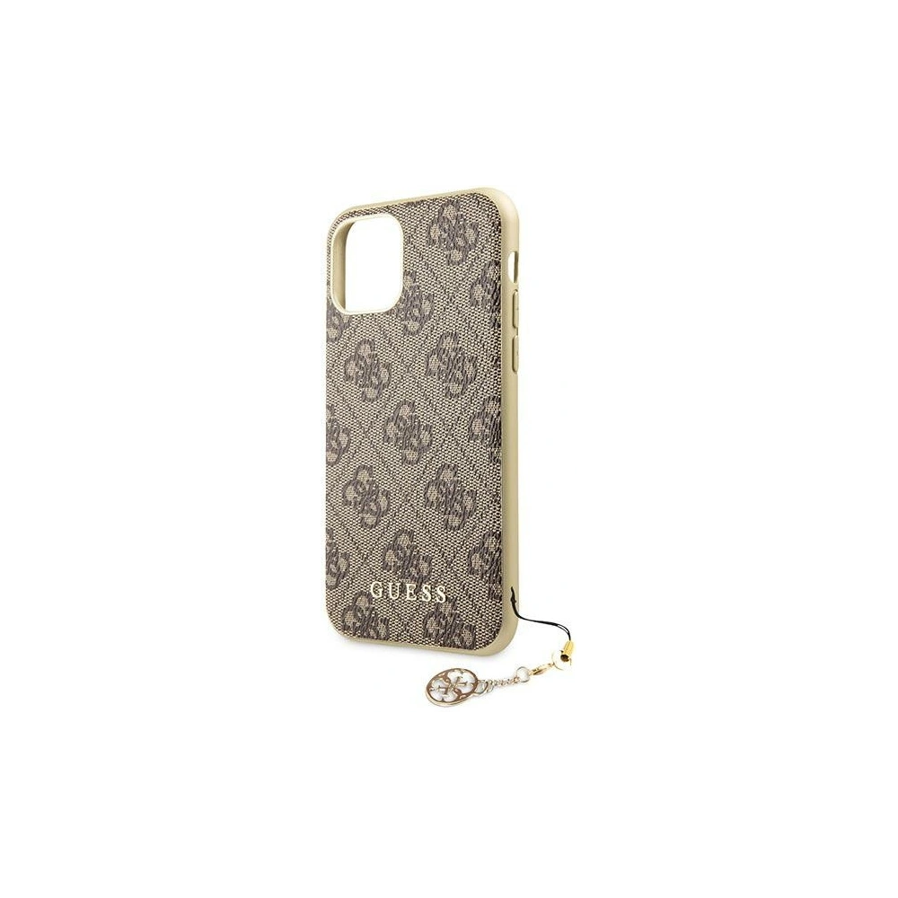 Hurtownia GSM - Etui Guess GUHCN58GF4GBR Apple iPhone 11 Pro brązowy/brown hardcase 4G Charms Collection - GUE1409BR - {ean13} - Hurt