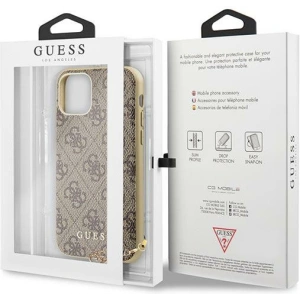 Hurtownia GSM - Etui Guess GUHCN58GF4GBR Apple iPhone 11 Pro hnědý/brown hardcase 4G Charms Collection - GUE1409BR - {ean13} - Hurt