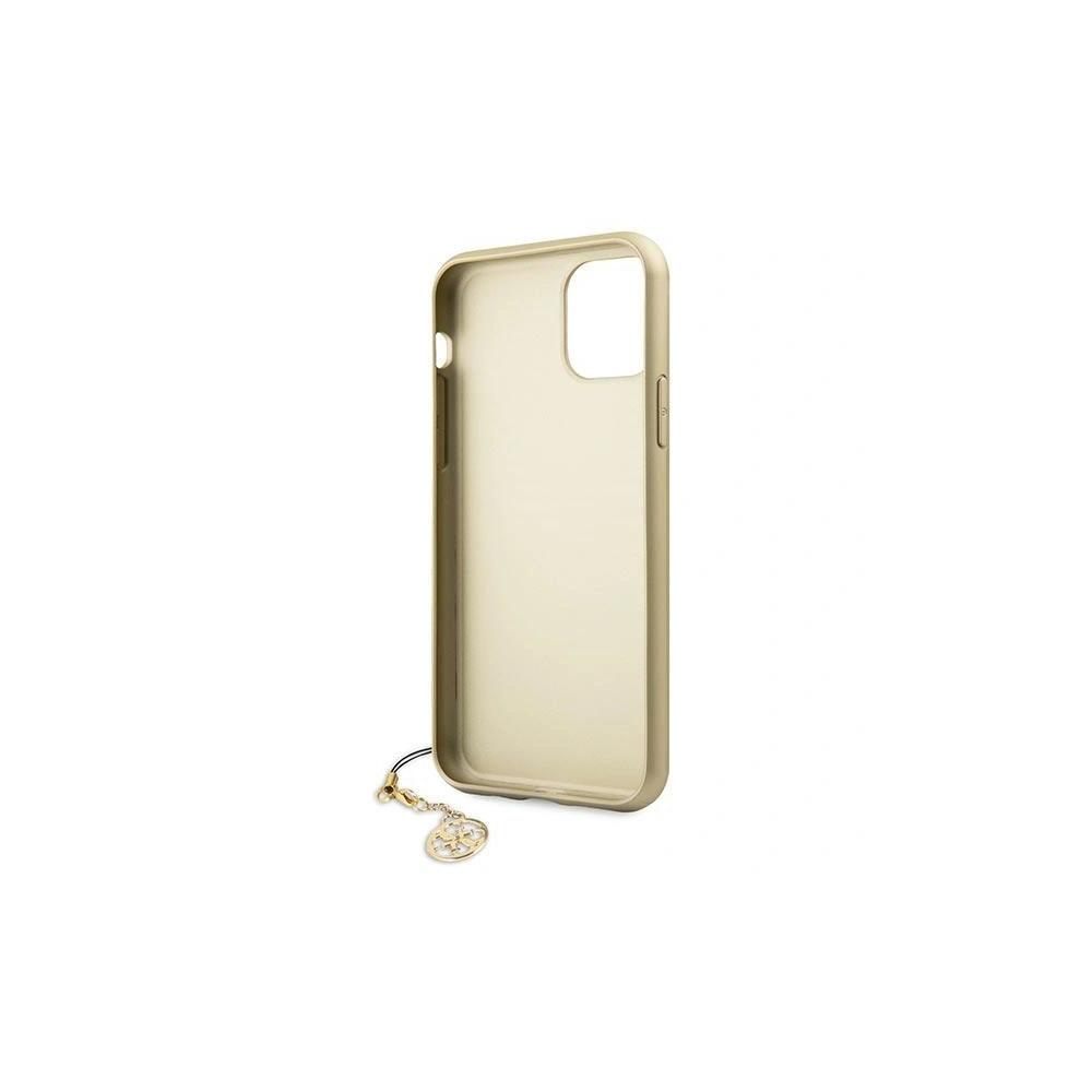 Hurtownia GSM - Etui Guess GUHCN65GF4GBR Apple iPhone 11 Pro Max brązowy/brown hard case 4G Charms Collection - GUE1411BR - {ean13} - Hurt