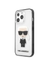 Etui Karl Lagerfeld KLHCP13LHIKCK Apple iPhone 13 Pro transparent Ikonik Karl