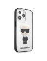 Etui Karl Lagerfeld KLHCP13LHIKCK Apple iPhone 13 Pro transparent Ikonik Karl
