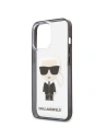 Etui Karl Lagerfeld KLHCP13LHIKCK Apple iPhone 13 Pro transparent Ikonik Karl
