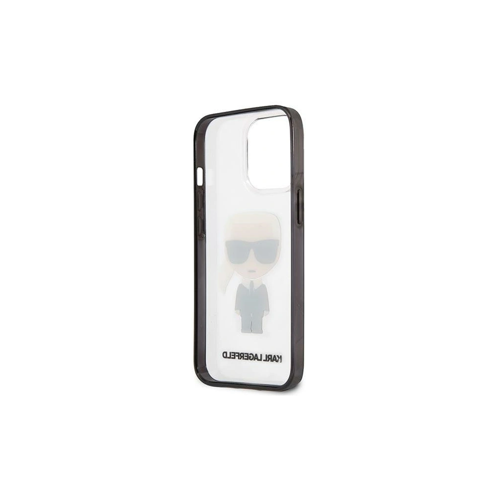 Etui Karl Lagerfeld KLHCP13LHIKCK Apple iPhone 13 Pro transparent Ikonik Karl
