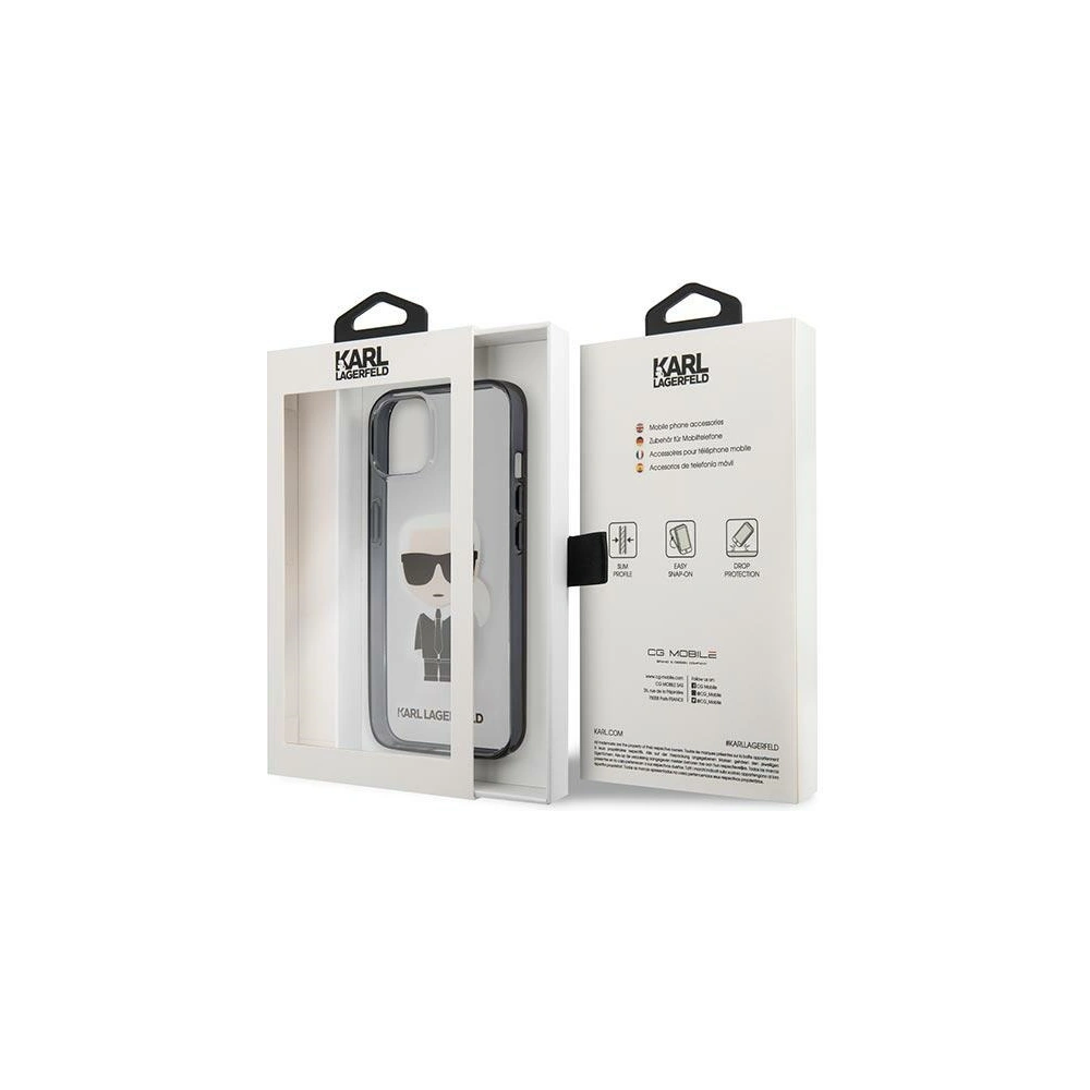 Wholesale Karl Lagerfeld KLHCP13MHIKCK Apple iPhone 13 transparent Ikonik Karl - KLD760CL - {ean13} - Hurt