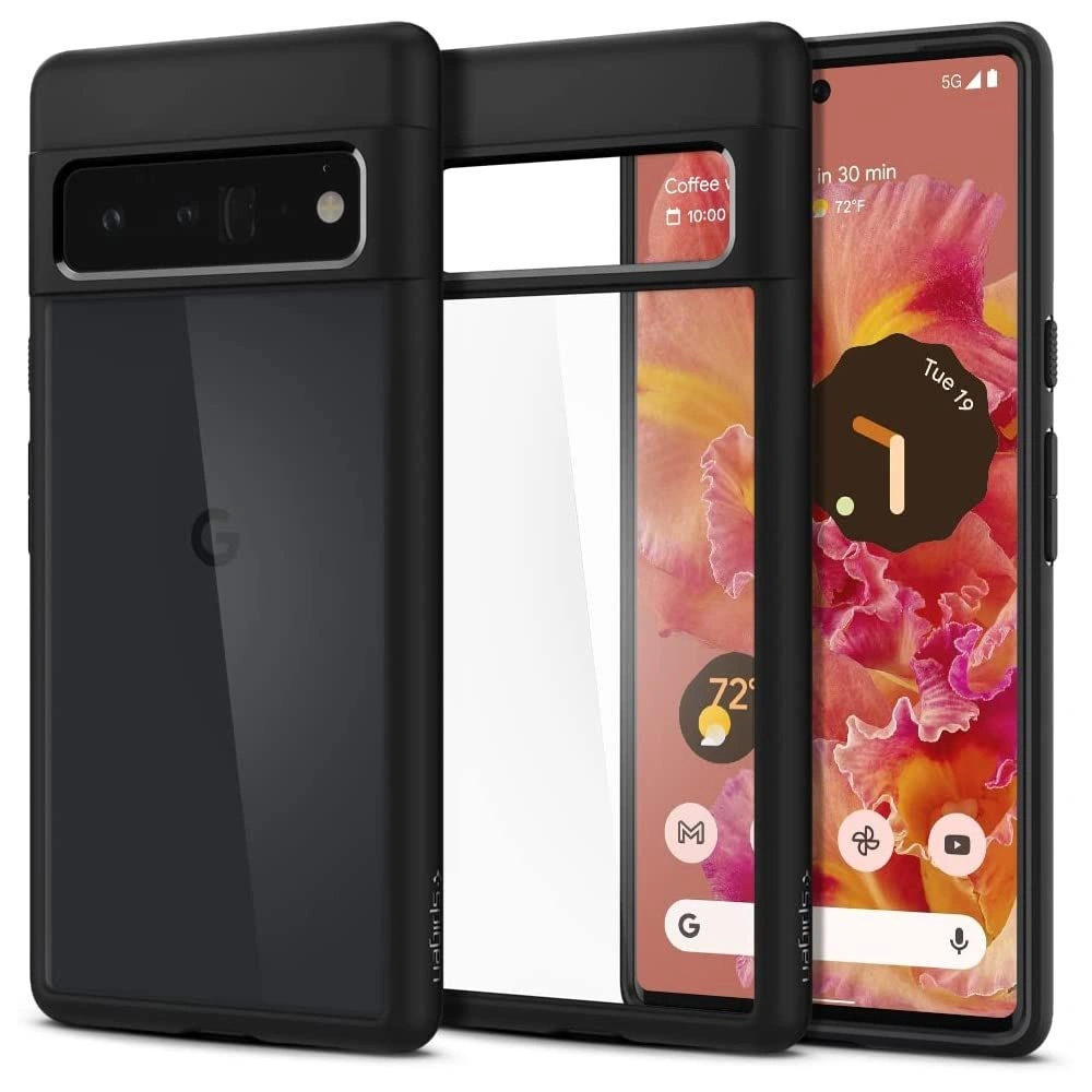 Hurtownia GSM - Etui Spigen Ultra Hybrid Google Pixel 6 Pro Matná černá - SPN1979BLK - {ean13} - Hurt
