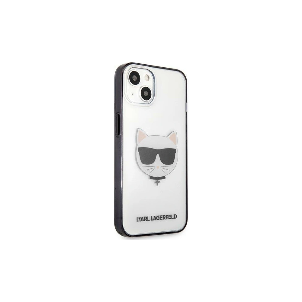 Hurtownia GSM - Etui Karl Lagerfeld KLHCP13SHCHCK Apple iPhone 13 mini transparent Ikonik Choupette - KLD762CL - {ean13} - Hurt