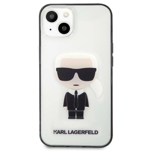 Etui Karl Lagerfeld KLHCP13SHIKCK Apple iPhone 13 mini transparent Ikonik Karl