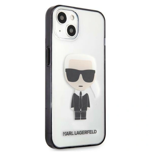 Etui Karl Lagerfeld KLHCP13SHIKCK Apple iPhone 13 mini transparent Ikonik Karl