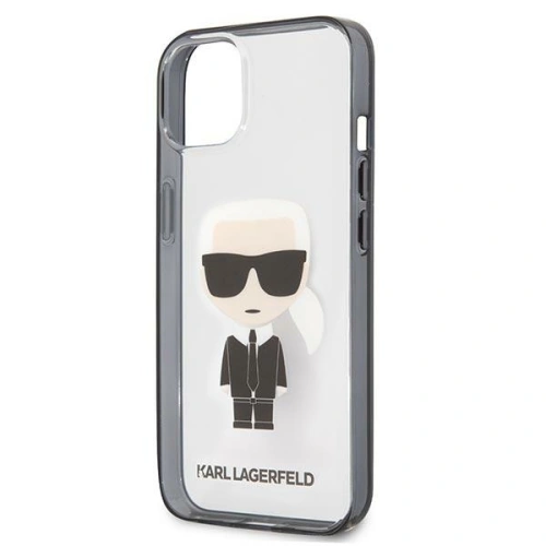 Etui Karl Lagerfeld KLHCP13SHIKCK Apple iPhone 13 mini transparent Ikonik Karl