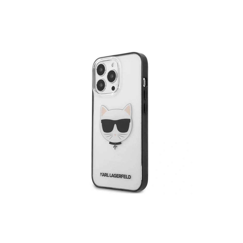 Hurtownia GSM - Etui Karl Lagerfeld KLHCP13XHCHCK Apple iPhone 13 Pro Max transparent Ikonik Choupette - KLD765CL - {ean13} - Hurt