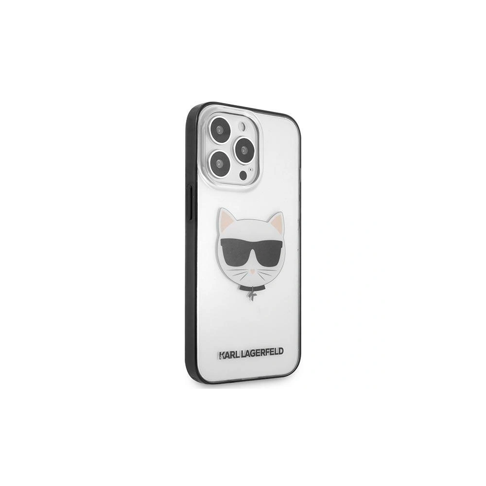 Wholesale Karl Lagerfeld KLHCP13XHCHCK Apple iPhone 13 Pro Max transparent Ikonik Choupette - KLD765CL - {ean13} - Hurt