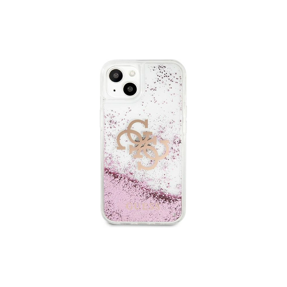Hurtownia GSM - Etui Guess GUHCP13MLG4GPI Apple iPhone 13 różowy/pink hardcase 4G Big Liquid Glitter - GUE1422PNK - {ean13} - Hurt