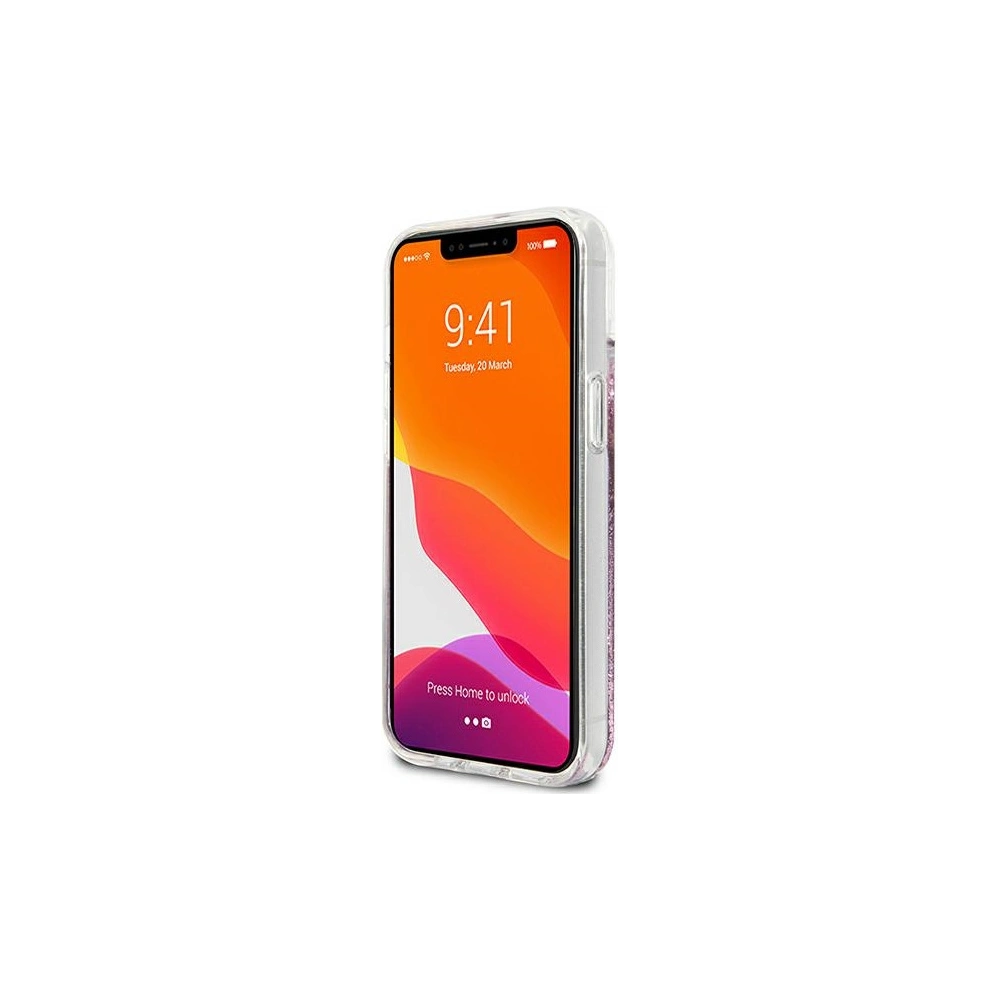 Hurtownia GSM - Etui Guess GUHCP13MLG4GPI Apple iPhone 13 różowy/pink hardcase 4G Big Liquid Glitter - GUE1422PNK - {ean13} - Hurt