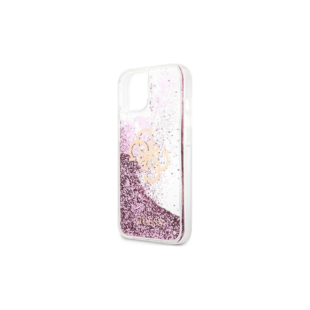Hurtownia GSM - Etui Guess GUHCP13MLG4GPI Apple iPhone 13 różowy/pink hardcase 4G Big Liquid Glitter - GUE1422PNK - {ean13} - Hurt
