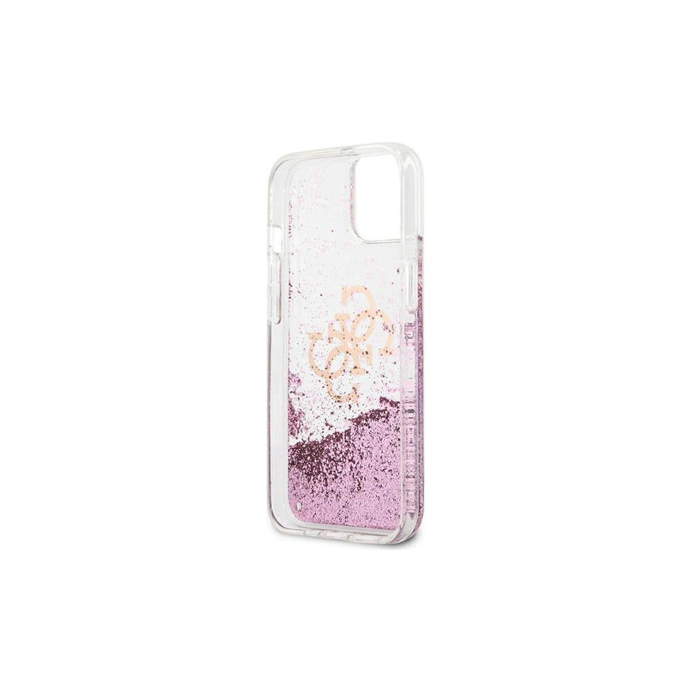 Hurtownia GSM - Etui Guess GUHCP13MLG4GPI Apple iPhone 13 różowy/pink hardcase 4G Big Liquid Glitter - GUE1422PNK - {ean13} - Hurt