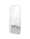 Hurtownia GSM - Etui Karl Lagerfeld KLHCP13XKICGLS Apple iPhone 13 Pro Max srebrny/silver hardcase Liquid Glitter Karl&Choupette Head - KLD767SLV - {ean13} - Hurt
