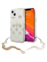 Etui Guess GUHCP13SKSPEGO Apple iPhone 13 mini złoty/gold hardcase Peony Chain Collection