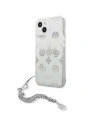 Hurtownia GSM - Etui Guess GUHCP13SKSPESI Apple iPhone 13 mini srebrny/silver hardcase Peony Chain Collection - GUE1428SLV - {ean13} - Hurt