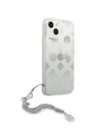 Wholesale Guess GUHCP13SKSPESI Apple iPhone 13 mini silver hardcase Peony Chain Collection - GUE1428SLV - {ean13} - Hurt