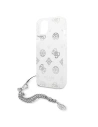 Hurtownia GSM - Etui Guess GUHCP13SKSPESI Apple iPhone 13 mini srebrny/silver hardcase Peony Chain Collection - GUE1428SLV - {ean13} - Hurt