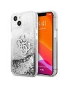 Hurtownia GSM - Etui Guess GUHCP13SLG4GSI Apple iPhone 13 mini srebrny/silver hardcase 4G Big Liquid Glitter - GUE1430SLV - {ean13} - Hurt